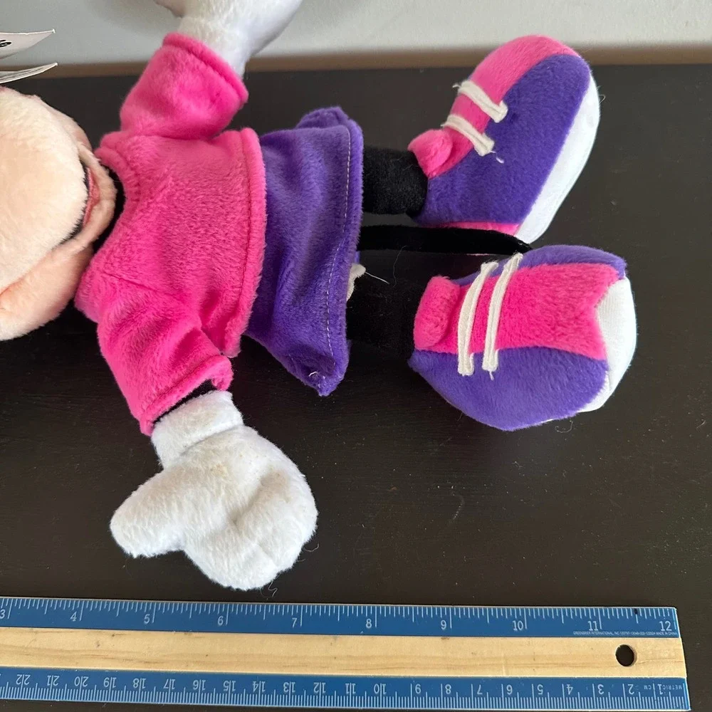 Vintage 2001 Disney Fisher-Price Minnie Mouse House of Mouse Plush Toy 12 inch